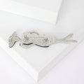 Alloy Abalone Shell Lady Hat Brooch For Vintage Apparel Accessories view 4