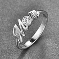 Mother's Day Gift Matching Parent Child Fashion Ring For Mom Birthday Present view 3