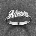 Mother's Day Gift Matching Parent Child Fashion Ring For Mom Birthday Present view 2