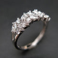 Premium Wheat Ear Olive Branch Ring For Women, Light Luxury Niche Minimalist Index Finger Jewelry view 1