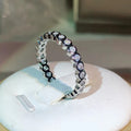 Minimalist Round Band Ring For Women Korean Japanese Style Versatile Fashion Finger Ring view 2