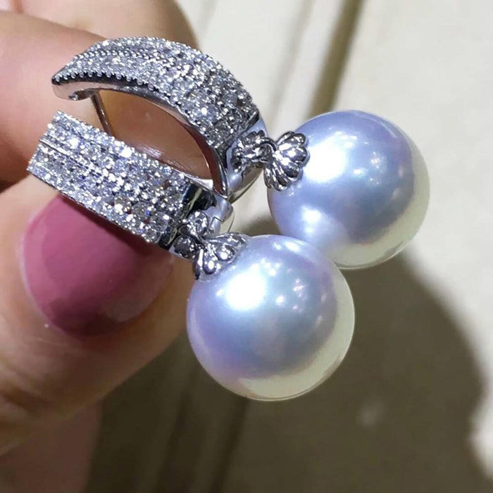Korean Elegant Ear Cuff Earrings, Japanese Celebrity Style Fresh Fashion Jewelry For Women
