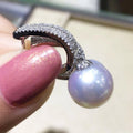 Korean Elegant Ear Cuff Earrings, Japanese Celebrity Style Fresh Fashion Jewelry For Women view 4