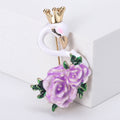 Alloy Enamel Swan Brooch Pin For Coats And Blazers view 6