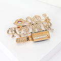 Alloy Lipstick Lapel Pin For Vintage Fashion Apparel Accessories Brooch view 4