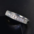 Japanese Korean Magazine Style Thick Band Ring, Unisex Couple Matching Metal Finger Ring view 5