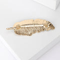 Alloy Feather Brooch For Coat And Suit Decoration view 4