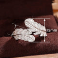 Fairy Feather Ring For Women, Ethereal Elf Inspired Adjustable Finger Ring Accessory view 5