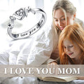 Mother's Day I Love You Mom Wish Ring, Special MOM Series Delicate Gift Jewelry For Women view 2