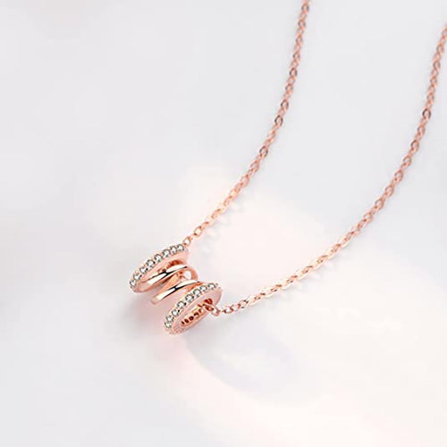 Light Luxury Small Waist Pendant Clavicle Chain Spring Necklace For Women