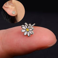 Summer Fairy Daisy Flower Stud Earrings Sunflower Korean Fashion Ear Bone Jewelry view 1
