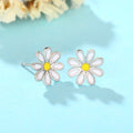 Summer Fairy Daisy Flower Stud Earrings Sunflower Korean Fashion Ear Bone Jewelry view 3