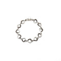 European American Fashion Heart Hollow Bracelet With Micro Pave Zircon Minimalist Jewelry view 5
