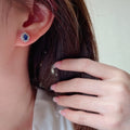 Classic Exotic Style Women's Stud Earrings Fashion Luxury Royal Princess Queen Consort Earrings view 3