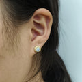 Simple Korean Japanese Style Stud Earrings, Sweet Minimal Versatile Women's Fashion Ear Jewelry view 4