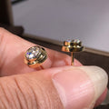 Simple Korean Japanese Style Stud Earrings, Sweet Minimal Versatile Women's Fashion Ear Jewelry view 2