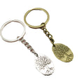 Metal Minimalist Tree of Life Keychain Gift view 5