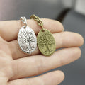 Metal Minimalist Tree of Life Keychain Gift view 3