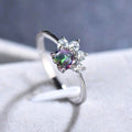 Cute Cartoon Cat Paw Footprint Ring For Women, Trendy Animal Series Pinky Ring Jewelry view 4