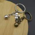 Zinc Alloy Basketball Keychain Bag Charm Sports Gift view 3