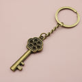 Zinc Alloy Lock And Key Keychain Couple Gift Key Ring view 6