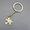 Metal Building Block Puzzle Keychain Bag Charm view 4
