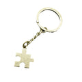 Metal Building Block Puzzle Keychain Bag Charm view 5