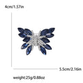 Alloy Rhinestone Butterfly Brooch Pin For Women Clothing Accessories view 5