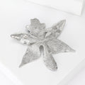 Alloy Rhinestone Pearl Sunflower Brooch For Elegant Apparel view 3