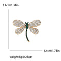 Alloy Dragonfly Brooch Vintage Insect Lapel Pin For Coats And Sweaters view 5