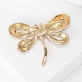 Alloy Dragonfly Brooch Vintage Insect Lapel Pin For Coats And Sweaters view 3