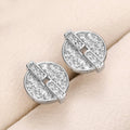 Korean Dongdaemun Mini Stud Earrings Small Simple Fashion Cute Elegant Ear Jewelry view 3