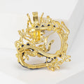 Alloy Enamel Cartoon Dragon Brooch Pin For Clothing Decoration view 3