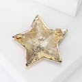 Alloy Enamel Five Point Star Brooch Pin For Clothing Accessories view 3