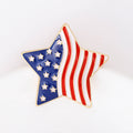 Alloy Enamel Five Point Star Brooch Pin For Clothing Accessories view 4
