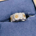 Daisy Flower Statement Ring Classic European American Hip Hop Fashion Finger Jewelry view 5