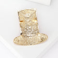 Alloy Fresh Style Hat Brooch For Autumn Apparel Accessories view 3