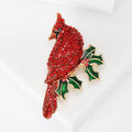 Alloy Branch Bird Brooch Pin For Women Coats And Anti Exposure view 2