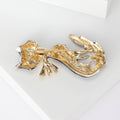 Alloy Enamel Cute Cat Brooch Pin For Womens Clothing Decoration view 3