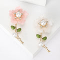 Alloy Pearl Rhinestone Daisy Brooch Pin For Coats And Cardigans view 1