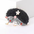 Alloy Hedgehog Brooch Pin For Cute Animal Clothing Decoration view 6