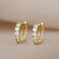 2023 Korean Style Classic Hollow Round Hoop Earrings Elegant Versatile Ear Cuffs view 1
