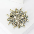 Alloy Turkish Eight Point Star Brooch Pin For Bohemian Outfits view 3