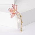 Alloy Painted Morning Glory Brooch Pin For Coats And Suits view 6
