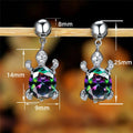 Creative Animal Turtle Stud Earrings, European American Fashion Trendy Ear Jewelry For Women view 5