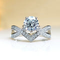 2023 New Crown Ring For Women, European American Light Luxury Coronation Wing Fashion Jewelry view 1