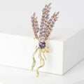 Alloy Zircon Wheat Brooch For Suit Jacket Apparel Accessories view 4
