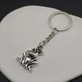 Zinc Alloy Frog Keychain Animal Bag Charm Gift view 3