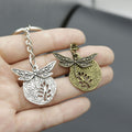 Zinc Alloy Minimalist Dragonfly Keychain For Bag Charm Gift view 4
