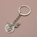 Zinc Alloy Minimalist Dragonfly Keychain For Bag Charm Gift view 3